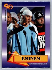 2003 Celebrity Review - Rookie Review Eminem #3 (RC) Perforated - NM picture