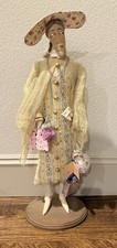 Gathered Traditions Joe Spencer Gallerie II “Cecilia” Woman Doll 24 In NEW picture