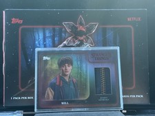 Topps 2022 Stranger Things Will/Noah Schnapp Costume Relic Card 5-R 1/1 picture