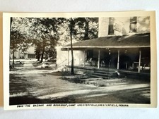 Camp Chesterfield Spiritualist Camp Bazaar & Bookshop Postcard picture