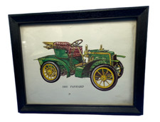 Vintag1903 PANHARD-LEVASSOR Framed Print 6 1/2