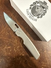 Berg Blades Mini Sweeney -- Titanium Handles. Magnacut Blade. Mint picture