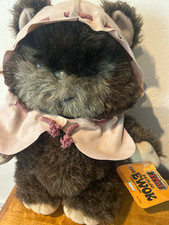 Kenner Star Wars Return of the Jedi Ewok Plush Stuffed Toy w/ Tag 1984 picture