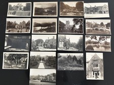 17 Vintage England Cotswolds RPPC Real Photo Postcards Broadway Stanton Bourton picture