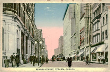 c1915 Sparks Street Ottawa Postcard International Fine Art No. 759 Unposted picture