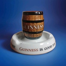 GUINNESS ASHTRAY VINTAGE BREWERINA BAR DECOR picture