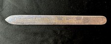 Vintage Norwegian Primstav, Brass Letter Opener By The Renowned David-Andersen picture