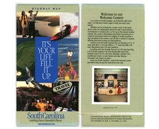 Vintage 1997 South Carolina Official Road Map – State Highway Department picture