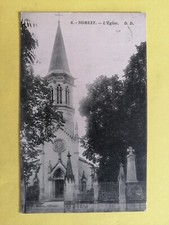 Old postcard rare view 88 - NOMEXY L'EGLISE Gilberte à Mlle C. BREUILLE publisher P. DUROC picture