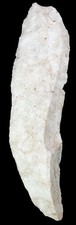Neolithic Large Back Retouched Knife from Silex Blade Tousson W18-15 picture