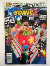SONIC X #26 NEWSSTAND FN+/6.5 Archie Comics 2007 EL Gran Gordo  picture