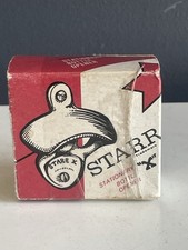 Vintage STARR “X” Stationary Wall Mount Bottle Opener Original Box Advertising picture