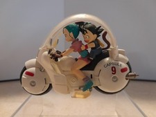 Bulma & Son Goku Capsule Bike Dragon Ball Mecha Collection Figure Bandai Japan picture