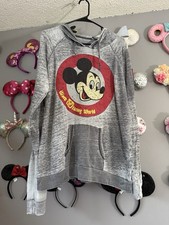 Women’s Distressed Disneyland Hoodie Size 2X picture