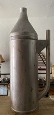 Vintage XL 32” Asphalt/Dirt Track Retro Drag Racing Aluminum Fuel Can~ See Pics picture