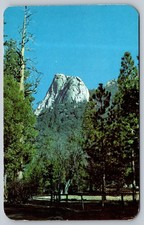 Vintage Tahquitz Rock California Postcard by Royal Pictures 1961 picture