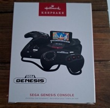 Hallmark 2022 Sega Genesis Sonic Gaming Console Keepsake Ornament NIB picture