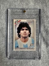 1986 Panini Maradona Figure Number 84 Mexico picture