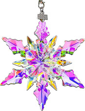 Annual Edition Christmas Ornaments 2026, Crystal Glass Snowflakes Ornaments picture