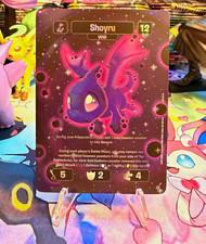 Upper Deck Neopets Battledome TCG Shoyru Void Holographic Card TTW36 2023 picture