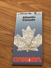 Allmaps Canada Map Vintage 1994  picture