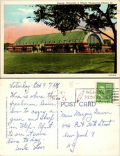 Champaign Urbana Armory Univeristy of Illinois Postcard Used (42468) picture