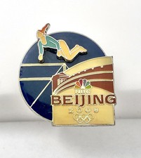 Beijing 2008 NBC Olympic Gymnastics Mechanical Enamel Pin picture
