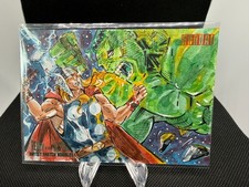 2022-23 Marvel Thor & Hulk Ready For Action Emrah Cildir  1/1 Sketch picture