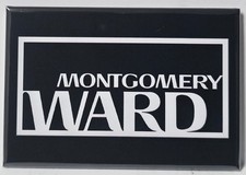 MONTGOMERY WARD VINTAGE LOGO RETRO 2x3 MAGNET  USA K-Mart Sears picture