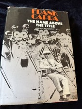 Frank Capra autographed book to Bob Thomas. The Name Above the Title  picture
