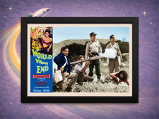 Framed World Without End (1956) – 12×8 Lobby Card Print picture
