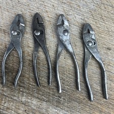 Vintage HARROLD,FULLER’S & Mckaig Hatch Slip Joint Pliers Garage Hand Farm Tools picture