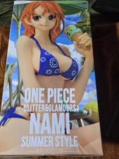 BANDAI SPIRITS Glitter & Glamours One Piece Nami Summer Style Figure picture