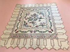 Vintage Arch Quilts Floral Queen Quilt Set 4pc Shams Pillow Cottagecore 93