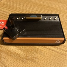 ATARI 2600 CONSOLE WITH ASTEROIDS CARTRIDGE  & JOYSTICK CHRISTMAS TREE ORNAMENT picture