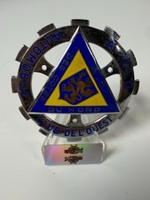 Vintage ACO Automobile Club de l'Ouest Côtes du Nord Grille Badge France picture