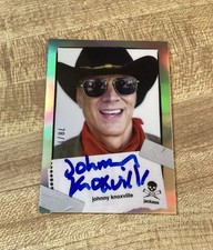 2022 ZEROCOOL JACKASS TRADING CARDS JOHNNY KNOXVILLE ON CARD AUTOGRAPH 78/100 picture