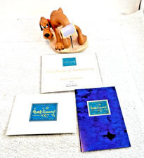 1998 Disney WDCC Sticky Situation Pluto Beach Picnic Animators Choice MIB COA picture