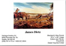 James Dietz Heritage Aviation Blackjack's New Scouts Seattle WA 1989 Ad TAK5-M13 picture