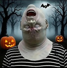 Scary zombie Mask Helloween helmet NIGHTMARE realistic look Scary mask 👻 picture