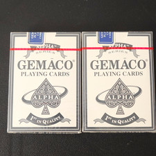 NEW The Desert Inn Casino Las Vegas Gemaco Alpha Series Playing Cards Lot of 2 picture