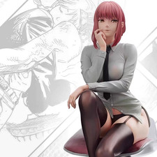 25CM Chainsaw Man Makima Statue GK Figure Anime Model Collectibles Boxed Gift picture