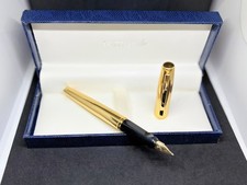 Vintage Romus Momento Fountain Pen Medium Nib - Golden Trims picture