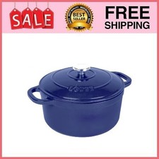 Lodge Cast Iron 5.5qt Indigo Enameled Dutch Oven picture