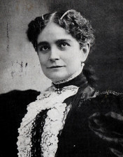 1907 Our Late Mrs William McKinley First Lady Roller Printing & Paper Postcard picture