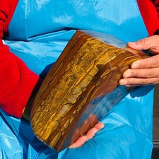 16.61LB Natural tiger's-eye rough raw stone rock specimrn Madagascar polish 3237 picture