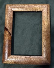 VINTAGE SOLID HAWAIIAN KOA WOOD FRAME 5 3/4