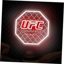 Fighting Themed Neon Sign, Led Wall Light, Fight Night Logo Light Up Sign UFC-2 picture