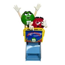 M&Ms Wild Thing Roller Coaster Candy Dispenser Collectible Plastic Fun Design picture