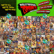HOLLYWOOD ZOMBIES 2007 PICK-A-CARD BASE,FOIL,GLOW,BONUS,PROMO garbage pail kids picture